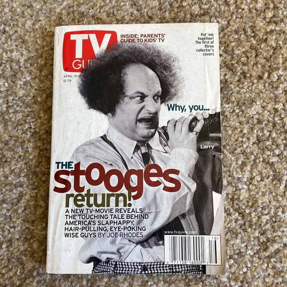 TV Guide The Three Stooges Collector’s Covers - Picture 3 of 11
